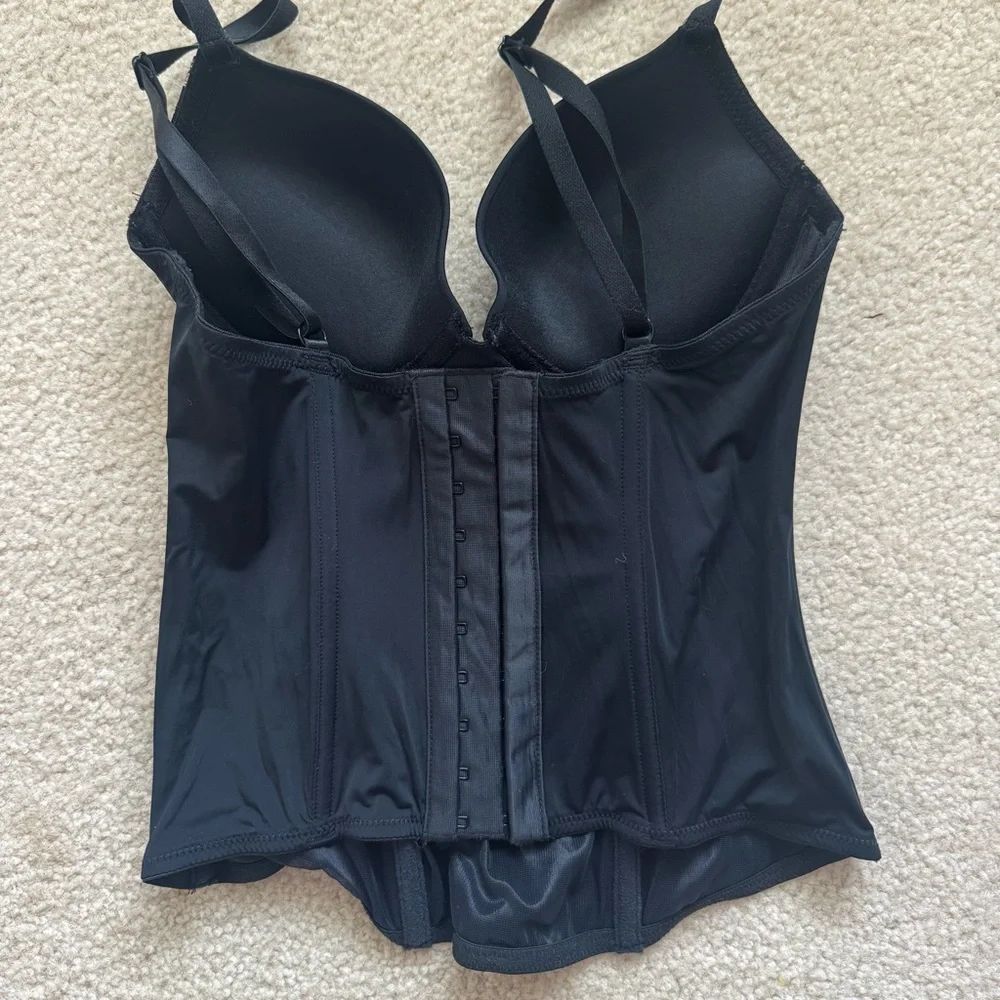 Forever 21 Black Corset Bustier Top - Picture 3 of 7